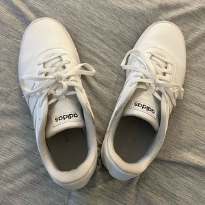 White adidas womens size 9
